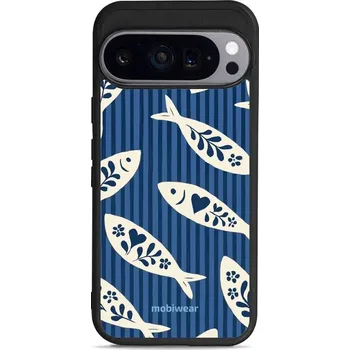 Lesklý kryt Mobiwear Glossy - Google Pixel 9 - GP89G Rybky (Prémiové lesklé pouzdro, obal, kryt Mobiwear Glossy na mobil Google Pixel 9 - GP89G Rybky, materiál Plast + TPU silikon - krytí po všech stranách, neošoupatelný potisk, tenké provedení, možnost)