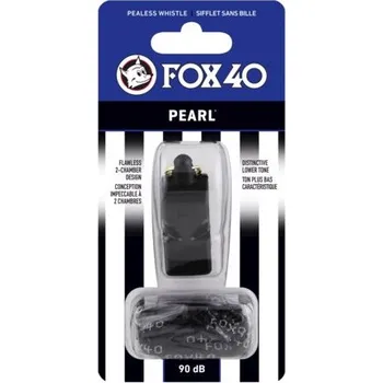 Píšťalka pro rozhodčího Fox 40 Píšťalka Fox 40 Pearl Official na krk 873659