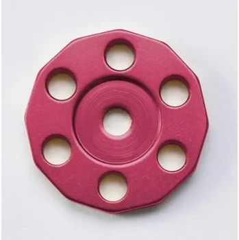 Palivová nádrž ACCEL podložka šroubu palivové nádrže, barva červená