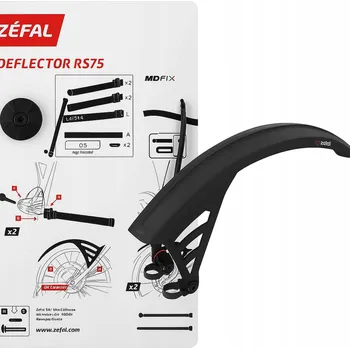 Blatník na kolo Zadní blatník na MTB kolo Zefal Deflector RS75 27,5-29" (vhodný i pro 26")