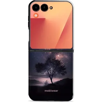 Pouzdro na mobilní telefon Odolný obal Mobiwear Elite Pro - Samsung Galaxy Z Flip 7 - E005E Strom s galaxií (Odolné pouzdro, obal kryt Mobiwear Elite Pro - maximální ochrana mobilu Samsung Galaxy Z Flip 7, zesílené hrany, přesné výřezy, pohodlné držení, odolná grafika, kvalitní)