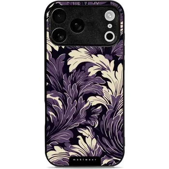 Pouzdro na mobilní telefon Lesklý kryt Mobiwear Glossy - Apple iPhone 17 Pro Max - GA46G Fialové rostliny (Prémiové lesklé pouzdro, obal, kryt Mobiwear Glossy na mobil Apple iPhone 17 Pro Max - GA46G Fialové rostliny, materiál Plast + TPU silikon - krytí po všech stranách,)