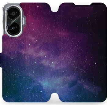 Pouzdro na mobilní telefon Flipové pouzdro Mobiwear - Xiaomi Poco F7 - V147P Mlhovina (Knížkové flip pouzdro, obal, kryt na mobil Xiaomi Poco F7 - V147P Mlhovina, materiál Umělá kůže + TPU - ochrana 360°, stojánek, silikonová vanička, magnetické zavírání)