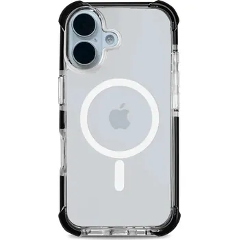 Pouzdro na mobilní telefon Odolný obal Mobiwear MagSafe Elite Bumper - Apple iPhone 17 - D001D Čiré (Odolný kryt, pouzdro, obal Mobiwear Elite Bumper na mobil Apple iPhone 17 - D001D Čiré, materiál Plast + TPU silikon + kov - zesílená ochrana telefonu, podpora MagSafe, krytí)