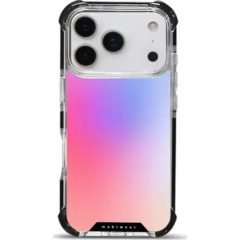 Pouzdro na mobilní telefon Odolný obal Mobiwear MagSafe Elite Bumper - Apple iPhone 17 Pro - D032D Nachový odstín (Odolný kryt, pouzdro, obal Mobiwear Elite Bumper na mobil Apple iPhone 17 Pro - D032D Nachový odstín, materiál Plast + TPU silikon + kov - zesílená ochrana telefonu,)