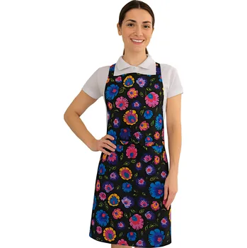 Kuchyňská zástěra Barevný vzor kuchyňské zástěry 1225