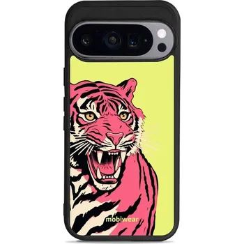 Pouzdro na mobilní telefon Lesklý kryt Mobiwear Glossy - Google Pixel 9 - G051G Tygřík (Prémiové lesklé pouzdro, obal, kryt Mobiwear Glossy na mobil Google Pixel 9 - G051G Tygřík, materiál Plast + TPU silikon - krytí po všech stranách, neošoupatelný potisk, tenké provedení, možnost