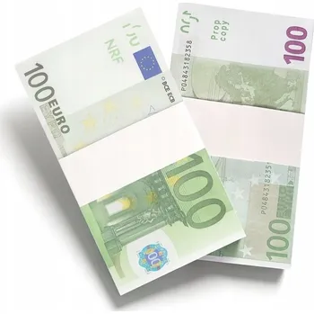 Cestovní hra Balíček bankovek pro hru, sběratelský – 100 kusů x 100 EURO (R005)