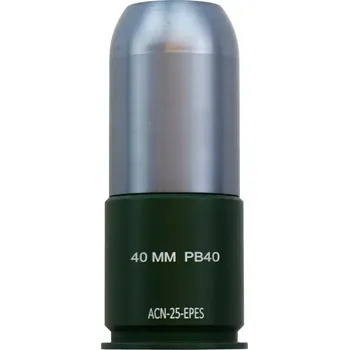 Airsoftová zbraň 40mm paintballový granát PB40 UGL - Dural, EPeS Airsoft