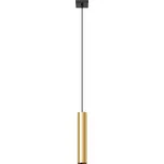 Závěsné svítidlo Lagos, 1x zlaté kovové stínítko