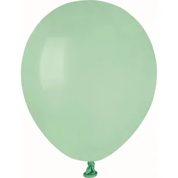 Balónek Pastelové balónky tyrkysově zelené 100 ks na párty