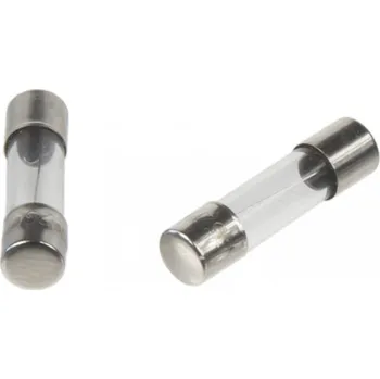 Autopojistky Pojistka skleněná 5x20 2A, 10 ks