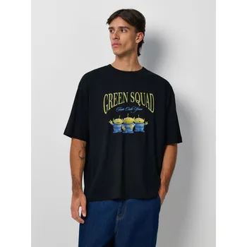 Pánské tričko Tričko s potiskem Toy Story - L - House - černá - 048GR-99X