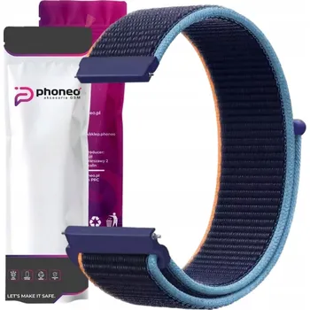 Řemínek na hodinky Univerzální 20mm vícebarevný řemínek Phoneo