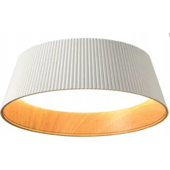 Aspe - Stropní svítidlo Stropní Svítidlo 45 cm 30 W, Bílá + Dřevo