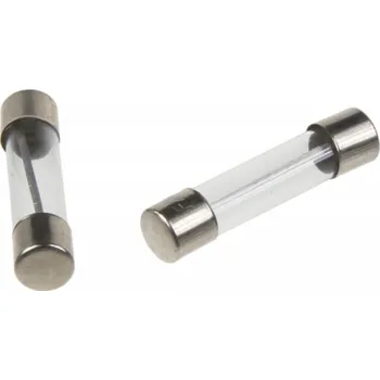 Autopojistky Pojistka skleněná 6,3x32 2A, 10 ks