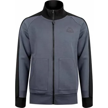 Pánská mikina Kappa LOGO GEGONE mikina šedá/černá 2XL