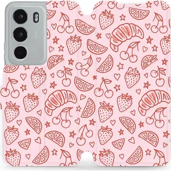 Pouzdro na mobilní telefon Flipové pouzdro Mobiwear - Realme C71 - VP86S Dobroty (Knížkové flip pouzdro, obal, kryt na mobil Realme C71 - VP86S Dobroty, materiál Umělá kůže + TPU - ochrana 360°, stojánek, silikonová vanička, magnetické zavírání)