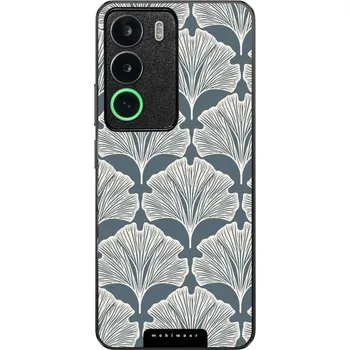 Pouzdro na mobilní telefon Lesklý kryt Mobiwear Glossy - Realme C71 - GA43G Lístky jinanu (Prémiové lesklé pouzdro, obal, kryt Mobiwear Glossy na mobil Realme C71 - GA43G Lístky jinanu, materiál Plast + TPU silikon - krytí po všech stranách, neošoupatelný potisk, tenké provedení,)