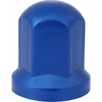 Středová krytka kola Krytka šroubu kola S-32, modrá, vysoká, 10 ks