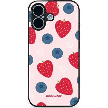 Pouzdro na mobilní telefon Lesklý kryt Mobiwear Glossy - Apple iPhone 17 - GP84G Jahody a borůvky (Prémiové lesklé pouzdro, obal, kryt Mobiwear Glossy na mobil Apple iPhone 17 - GP84G Jahody a borůvky, materiál Plast + TPU silikon - krytí po všech stranách, neošoupatelný potisk,)