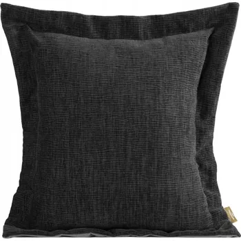 Povlak na dekorativní polštářek Dekorační povlak na polštář 55x55 cm černý Eva Minge elegantní
