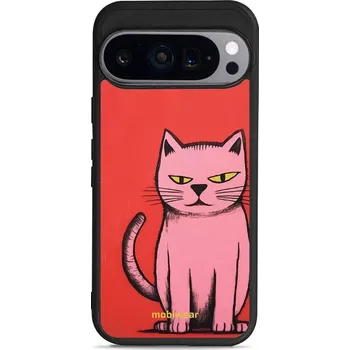 Pouzdro na mobilní telefon Lesklý kryt Mobiwear Glossy - Google Pixel 9 Pro - G054G Kocourek (Prémiové lesklé pouzdro, obal, kryt Mobiwear Glossy na mobil Google Pixel 9 Pro - G054G Kocourek, materiál Plast + TPU silikon - krytí po všech stranách, neošoupatelný potisk, tenké)