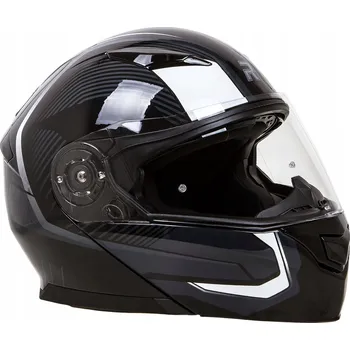 Cyklistická přilba RHINO VYKLÁPĚCÍ PŘILBA HIGHWAY SILVER WHITE velikost M