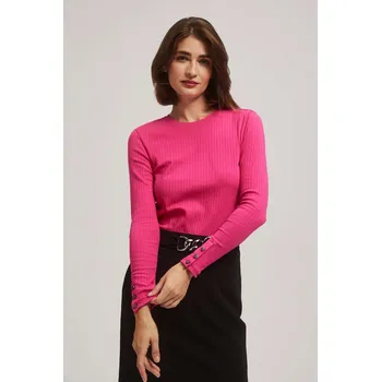 Dámská halenka Žebrovaná halenka Marisse černá | červená | fuchsiová 2502957