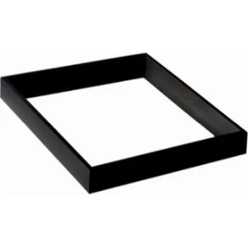 LED panel ECOLIGHT Zacvakávací rám pro panel 60x60 - černý EC79574