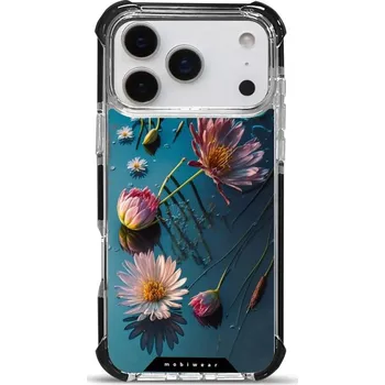Pouzdro na mobilní telefon Odolný obal Mobiwear MagSafe Elite Bumper - Apple iPhone 17 Pro Max - D014D Květy na hladině (Odolný kryt, pouzdro, obal Mobiwear Elite Bumper na mobil Apple iPhone 17 Pro Max - D014D Květy na hladině, materiál Plast + TPU silikon + kov - zesílená ochrana