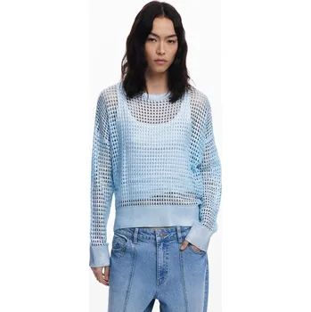 Dámský svetr Dámský svetr DESIGUAL 25WWJF40 5018 JERS WHISTLER Velikost: S