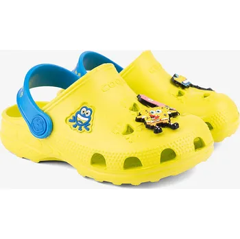 Chlapecké pantofle Chlapecké sandály COQUI LITTLE FROG Citrus/Sea Blue + SET 266 23/24
