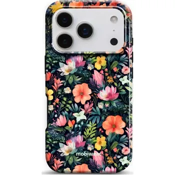 Pouzdro na mobilní telefon Odolný obal Mobiwear Elite Pro - Apple iPhone 17 Pro - EP48E Pestré kvítky (Odolné pouzdro, obal kryt Mobiwear Elite Pro - maximální ochrana mobilu Apple iPhone 17 Pro, zesílené hrany, přesné výřezy, pohodlné držení, odolná grafika, kvalitní materiály)