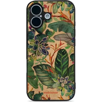 Pouzdro na mobilní telefon Lesklý kryt Mobiwear Glossy - Apple iPhone 17 - G036G - Sukulenty (Prémiové lesklé pouzdro, obal, kryt Mobiwear Glossy na mobil Apple iPhone 17 - G036G - Sukulenty, materiál Plast + TPU silikon - krytí po všech stranách, neošoupatelný potisk, tenké)