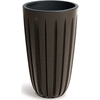 Květináč WARIO ECO WOOD 29 cm - barva: káva ECO