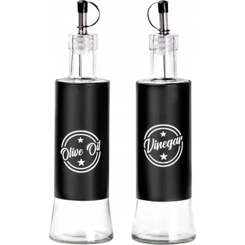 Nádoba na olej a ocet Láhve NA OLEJ OCET dávkovače oleje octa skleněná láhev s dávkovačem