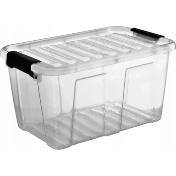 Úložný box Průhledný box s víkem