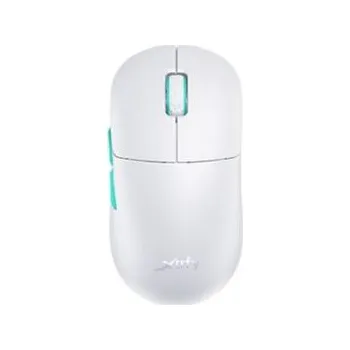 Myš Xtrfy M8 - Myš - optický - 5 tlacítka - bezdrátový - 2.4 GHz - bezdrátový prijímac USB - b (M8W-WHITE)