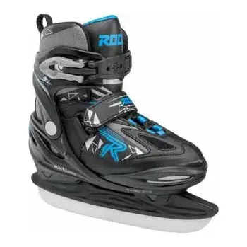 Zimní brusle Roces - Moody 3.0 Black/Blue - roztahovací brusle Velikost: 30-35