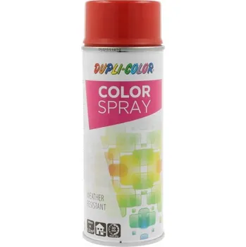 Barva ve spreji Dupli Color Sprej RAL 3000 Červená Polomatná 400ML