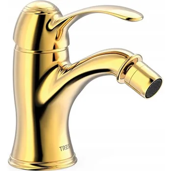 Bidetová baterie TRES Clasic zlatá