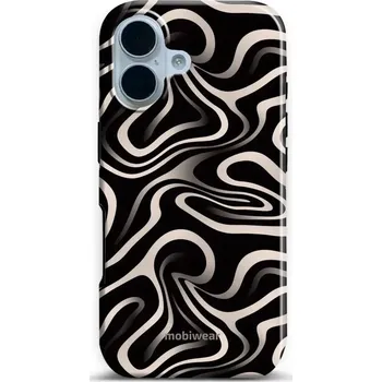 Pouzdro na mobilní telefon Odolný obal Mobiwear Elite Pro - Apple iPhone 17 - EA68E Vlnky a linky (Odolné pouzdro, obal kryt Mobiwear Elite Pro - maximální ochrana mobilu Apple iPhone 17, zesílené hrany, přesné výřezy, pohodlné držení, odolná grafika, kvalitní materiály)