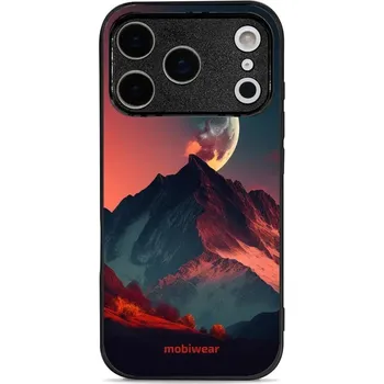 Pouzdro na mobilní telefon Lesklý kryt Mobiwear Glossy - Apple iPhone 17 Pro - G007G Hora s měsícem (Prémiové lesklé pouzdro, obal, kryt Mobiwear Glossy na mobil Apple iPhone 17 Pro - G007G Hora s měsícem, materiál Plast + TPU silikon - krytí po všech stranách, neošoupatelný potisk