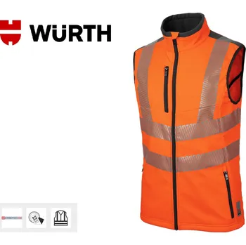 Pánská móda Softshellová Reflexní Vesta NEON Velikost XXL