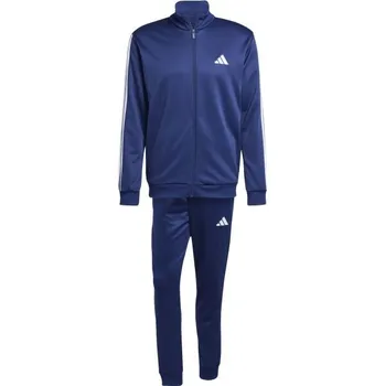 Pánské oblečení Pánská tepláková souprava adidas 3-STRIPES TRACKSUIT 2XL Tmavě modrá, Bílá