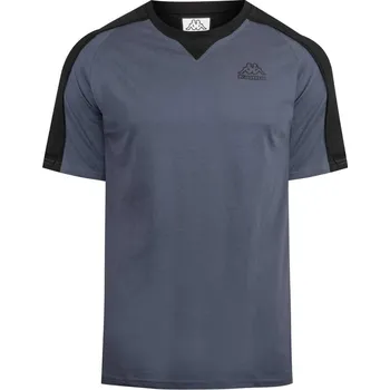 Pánské tričko Kappa LOGO GINI triko šedá/černá M