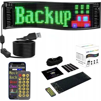 Osvětlení interiéru vozidel AUTOMOBILOVÁ LAMPA DO AUTA LED PÁSEK ĎÁBELSKÉ OČI NÁKLAĎÁK