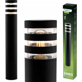 Venkovní osvětlení Zahradní Lampa Sloupek Venkovní Stojací E27 LED RINGO 60cm LUMILED