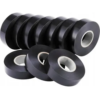 Izolační páska Izolační páska PVC černá 19 mm x 5 m, 10 ks